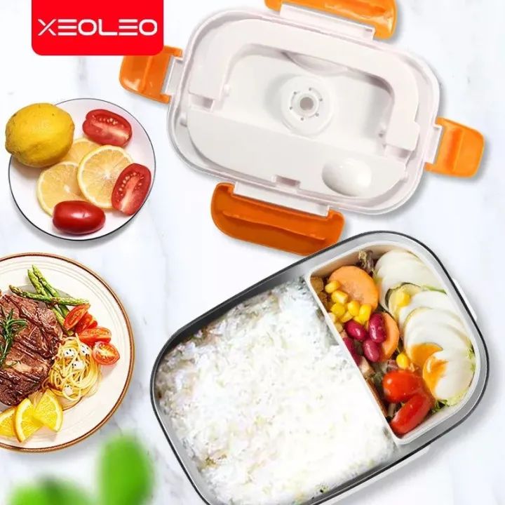 Portable Electric Lunch Box Tiffin Box Electronic Heating Lunch Box Portable Electric Food Warmer for Office School AND OUT DOOR