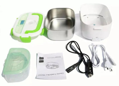 Portable Electric Lunch Box Tiffin Box Electronic Heating Lunch Box Portable Electric Food Warmer for Office School AND OUT DOOR