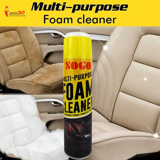 Glamstor| Sogo Multi-Purpose Like Fabric, Carpet, Leather, etc. Foam Cleaner – 650 ml